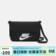 耐克（NIKE）男女斜挎包 單肩包手提包拎包旅行包休閑包CW9300-010黑