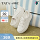 他她（TATA）小海星女鞋春季小白鞋子厚底增高板鞋百搭休閑鞋CLK01AM6 白色 36