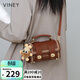 viney包包女包牛皮斜挎單肩包洋氣小眾手提包生日禮物高級感送女友老婆
