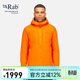 RabRAB睿坡Xenair Alpine男士防潑水透氣棉衣戶(hù)外運動(dòng)棉服夾克QIP-09 橙色-MAM S