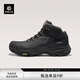 KAILAS凱樂(lè )石N44中幫徒步鞋男保暖防水FILTERTEC雪地防滑戶(hù)外登山鞋秋冬 墨黑 41