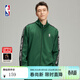NBA球隊文化系列春季新款聯(lián)盟字母織帶訓練套裝男外套黑色/綠色 聯(lián)盟/綠色外套 M