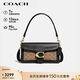 蔻馳（COACH）【品牌直供】禮物女士TABBY中號斜挎酒神包黑色/卡其91215