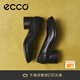 愛(ài)步（ECCO）單鞋女 一腳蹬包頭牛皮高跟鞋 雕塑奢華系列222493 黑色22249301001 36
