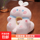 新款卡通冰藤涼席午睡枕小學(xué)生辦公室午睡趴睡神器睡覺(jué)抱枕 涼席雙面小白兔 20X30X25cm[午睡枕]