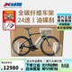 喜德盛（xds）公路自行車(chē)AD7碳纖維破風(fēng)架24速電子變速油剎 綠魔105 DI2電變 500mm