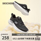 斯凱奇（Skechers）跑步鞋女士輕便減震夏季透氣網(wǎng)布軟底休閑運動(dòng)鞋子129426
