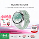 華為（HUAWEI）【咨詢(xún)享優(yōu)惠】華為WATCH 5手表運動(dòng)鴻蒙AI智能eSIM獨立通話(huà)血壓血糖風(fēng)險評估智感窗男女智能Pro 42MM極光綠丨氟橡膠表帶【送限定心形禮盒】