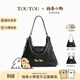 toutou2026線(xiàn)條小狗托特包雙肩包一包多用生日禮物送女友送禮 奧利奧黑-線(xiàn)條小狗