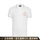 VERSACE JEANS COUTURE奢侈品男裝Polo衫 男士夏季短袖T恤 11146情人節禮物 白色 2XL