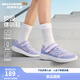 Skechers斯凱奇兒童鞋運動(dòng)鞋秋冬四季男女童中大童跑步鞋小白鞋405315L 【透氣款】女童-薰衣草色/LAV 35