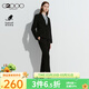G2000【柔軟舒適】G2000女裝2025春秋商場(chǎng)同款商務(wù)通勤修身西服西褲. 西服-黑色 M /36
