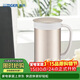 虎牌（TIGER）不銹鋼茶濾網(wǎng)辦公保溫保冷茶水杯CWM-A050-NN香檳金500ml
