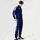 阿迪達斯（adidas）春季男潮流套裝戶(hù)外防風(fēng)立領(lǐng)顯瘦出街百搭兩件套 藍白【新款】 M