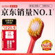 惠百施（EBISU）48孔寬頭軟毛牙刷成人護齦全效Pro1支裝清新口氣顏色隨機