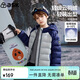 ASK JUNIOR【加拿大鴨絨】?jì)和p薄羽絨服男女童冬季7A抗菌絨保暖羽絨外套