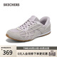 斯凱奇（Skechers）明星同款閃穿德訓鞋女士復古賽車(chē)鞋薄底鞋休閑板鞋104783