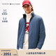 Tommy Hilfiger【防潑水】秋冬男裝戶(hù)外潮流露營(yíng)運動(dòng)休閑連帽棉服夾克外套 藍色DBZ L （推薦：150-165斤）