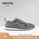 GEOX杰歐適早春男鞋舒適百搭圓頭厚底運動(dòng)低幫時(shí)尚休閑情侶鞋 深灰色 40
