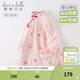 戴維貝拉（DAVE＆BELLA）童裝中國風(fēng)漢服裙子女童連衣裙中大童公主裙兒童新年衣服寶寶服裝 粉色【現貨】 120 cm（建議身高110-120cm）