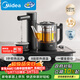美的速沸電茶盤(pán) 嵌入式茶臺燒水壺全一體全自動(dòng)上水智能家用恒溫電熱水壺養生壺3秒即熱出水C16J02