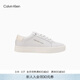 Calvin KleinJeans女士經(jīng)典字母潮流復古百搭ck休閑鞋運動(dòng)鞋小白鞋板鞋禮物 0K8-月光白 36