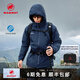 猛犸象（MAMMUT）Clion 【紅標】男女款運動(dòng)戶(hù)外防風(fēng)防潑水透汽保暖連帽鵝絨羽絨服 暗夜黑色 S