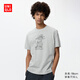 優(yōu)衣庫男女裝漫畫(huà)UT集英社創(chuàng  )立100周年UT短袖T恤全職獵人484779 03 灰色 L