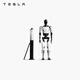 特斯拉（Tesla）官方 Tesla Bot 擺件人形玩偶機器人模型