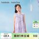 巴拉巴拉童裝兒童裙子女童2026夏裝無(wú)袖連衣裙中大童甜美洋氣