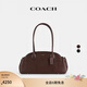 蔻馳（COACH）女士EMPIRE CARRYALL 34號手袋牛皮革手提包單肩包 B4/楓樹(shù)棕色（新版）