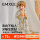 嫚熙（EMXEE）嬰兒睡袋新生兒寶寶七分袖兒童睡袍空調房睡衣夏季薄款 梨園-七分袖 100碼【建議身高90-100cm】