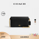 蔻馳（COACH）女士經(jīng)典標志MILA通勤斜挎包單肩包老花復古鏈條女包 B4/黑色