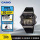 卡西歐（CASIO）小方塊手表 ae1200電子表男款學(xué)生考試復古小銀塊男士石英表 正品 AE-1300WH-8AVDF