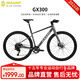 坎普（CAMP） 26款GX300平把公路車(chē)鋁合金內走線(xiàn)9速礫石瓜車(chē)油壓碟剎自行車(chē) 本田灰 9速 485碼 700c
