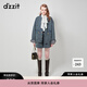 DZZIT地素牛仔絎棉短褲秋冬復古丹寧女 藍色 M