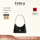 芙拉（FURLA）【禮物】DIAMANTE牛皮迷你女士單肩包腋下包鉆石包高級感 黑色