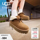 UGG秋季新款女士舒適蝴蝶結厚底可翻折鞋領(lǐng)休閑懶人毛毛鞋1174570 CHE | 栗色 37