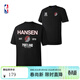 NBA楊瀚森球衣籃球服波特蘭開(kāi)拓者男女同款紀念T恤短袖上衣t恤 黑色(楊瀚森) L