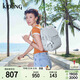 凱浦林【生日禮物】kipling女款時(shí)尚雙肩背包猴子包|CITY PACK/ZIP系列 CITY PACK MINI-簡(jiǎn)約灰