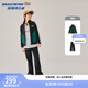 Skechers斯凱奇兒童加絨外套長(cháng)褲套裝男女童時(shí)尚百搭休閑運動(dòng)童裝L425K014 碳黑/0018 150