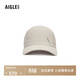 AIGLE艾高UPF40+防曬戶(hù)外休閑時(shí)尚簡(jiǎn)約棒球帽中性 霧米色 BH117 000
