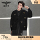 BOY LONDON【貴公子】男女本命年紅毛衣春寬松針織開(kāi)衫外套N64903 黑色N64903 XL
