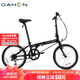 大行（DAHON）經(jīng)典D6折疊自行車(chē)20英寸6速成人休閑單車(chē) KBC061 消光黑