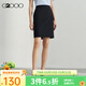 G2000【易打理】女裝2025春秋同款可機洗高腰H型半身裙西裙【合G2】 不易皺-黑色H型裙21寸 L /38