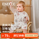 嫚熙（EMXEE）嬰兒睡袋新生兒寶寶七分袖兒童睡袍空調房睡衣夏季薄款 鴨子主廚-七分袖 80碼【建議身高72-80cm】