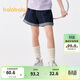 巴拉巴拉兒童牛仔褲短褲夏季薄款中大童女童褲子時(shí)尚純棉