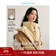 茵曼（INMAN）【曠野美拉德】2025冬季女新款寬松輕盈羽絨服馬甲白鴨絨無(wú)袖外套 咖啡色 M