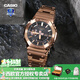 卡西歐（CASIO）手表男G-SHOCK八王子GM-B2100金屬八角太陽(yáng)能藍牙潮流運動(dòng)電子表 GM-B2100GD-5APRT典范玫瑰金
