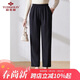 俞兆林中老年女裝2025年夏女褲中年媽媽褲子休閑褲女 Y52X012